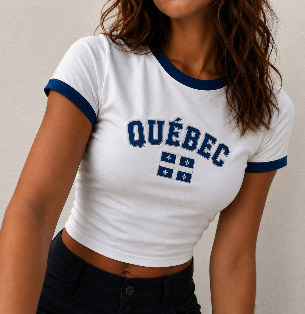 Vintage Quebec Baby Tee